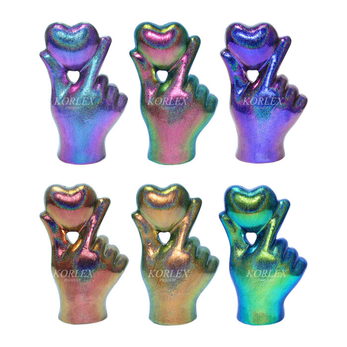 HMK01 Peacock Holo Powder - Image 3
