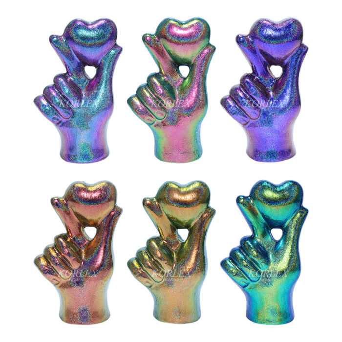 HMK01 Peacock Holo Powder - Image 4