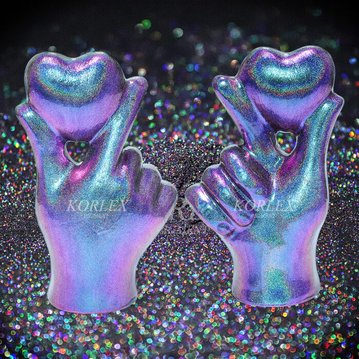 HMK01 Peacock Holo Powder - Image 5