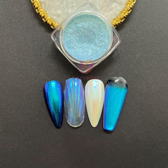 Candy Aurora Chameleon Powder Mirror Chrome Pigment - Image 4