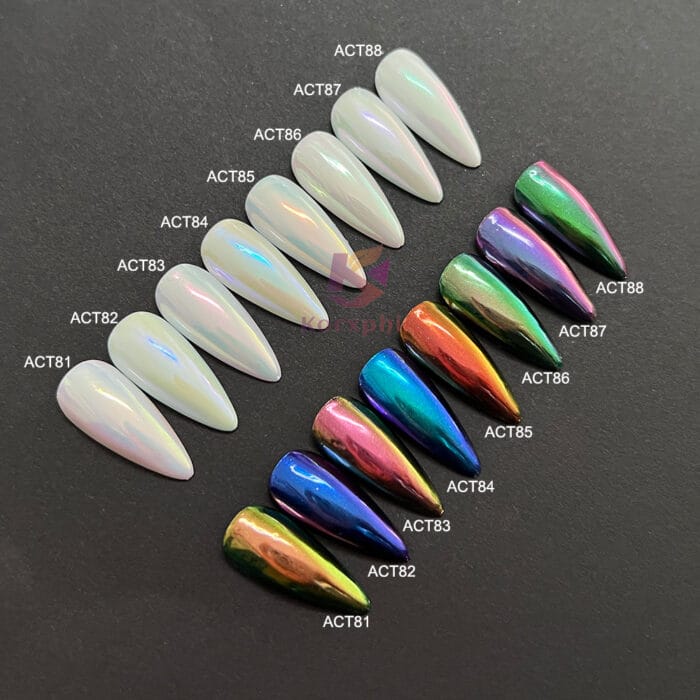 Candy Aurora Chameleon Powder Mirror Chrome Pigment - Image 2