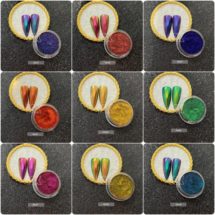 Hyper Shift Chameleon Pigment Super Multicolor Chrome Powder - Image 5