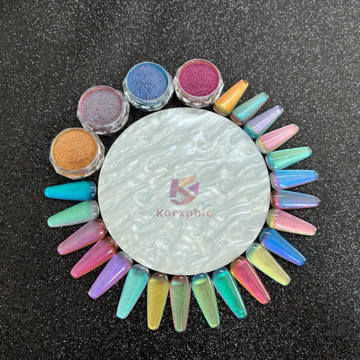 Sparkle Color Change Chameleon Mica Pearl Powder - Image 1