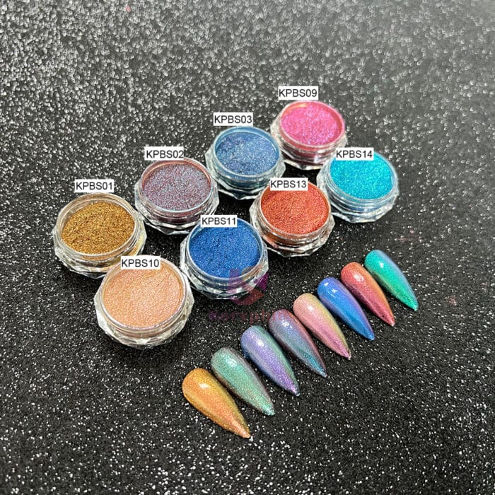 Sparkle Color Change Chameleon Mica Pearl Powder - Image 2