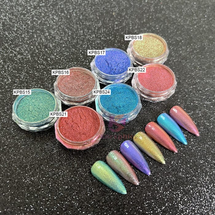 Sparkle Color Change Chameleon Mica Pearl Powder - Image 4
