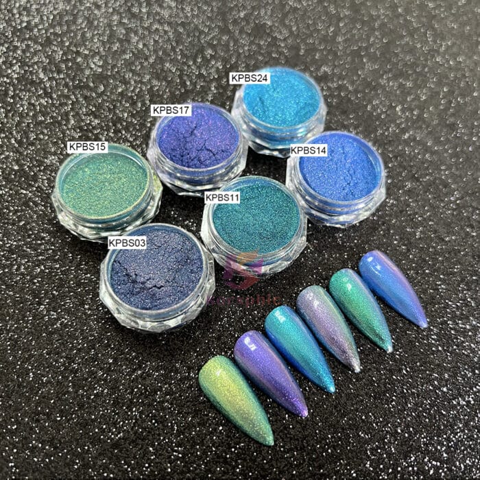 Sparkle Color Change Chameleon Mica Pearl Powder - Image 5
