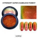 Hypershift chameleone pigment Super Intense Chrome Ultrashift Pigment Powder - Image 3