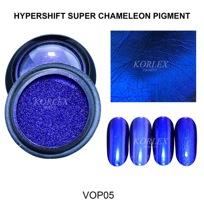 Hypershift chameleone pigment Super Intense Chrome Ultrashift Pigment Powder - Image 6