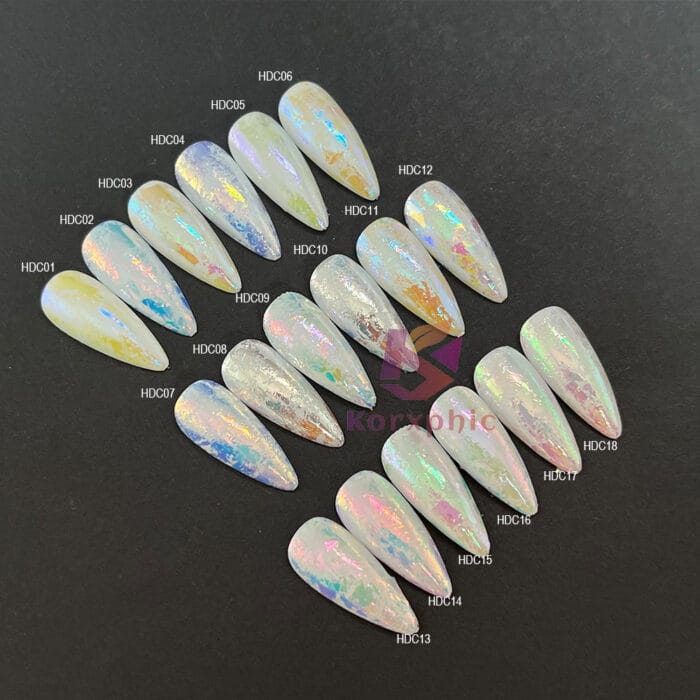 Transparent Chameleon Opal Aurora Flakes - Image 5