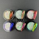 Irregular Nail Art Opal Transparent Chameleon Duochrome Foil Flakes - Image 3