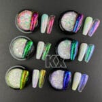 Irregular Nail Art Opal Transparent Chameleon Duochrome Foil Flakes