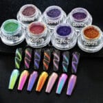 12D Chameleon Cat Eye Magnetic Pigment Mirror Powder Effect dust - Image 3